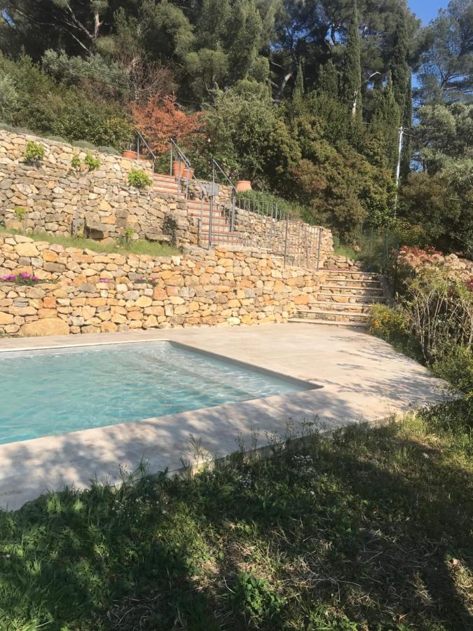 Hauteurs De Toulon : Charmant Studio Piscine Eksteriør billede