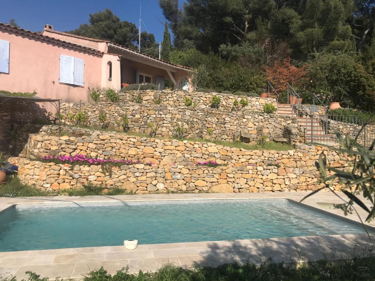 Hauteurs De Toulon : Charmant Studio Piscine Eksteriør billede