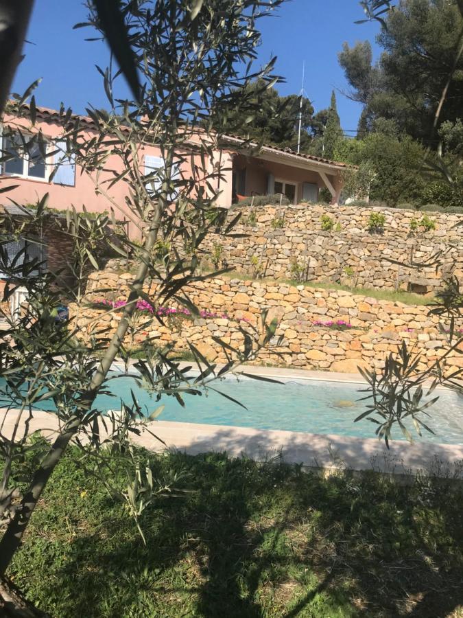 Hauteurs De Toulon : Charmant Studio Piscine Eksteriør billede
