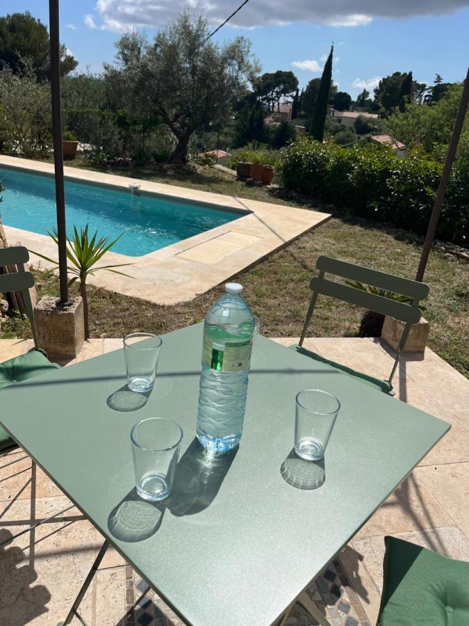 Hauteurs De Toulon : Charmant Studio Piscine Eksteriør billede